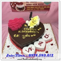 Mẫu Bánh Sinh Nhật Đẹp - A743